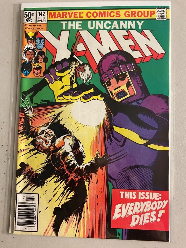 Uncanny X-Men #142 newsstand 5.5 (1981)