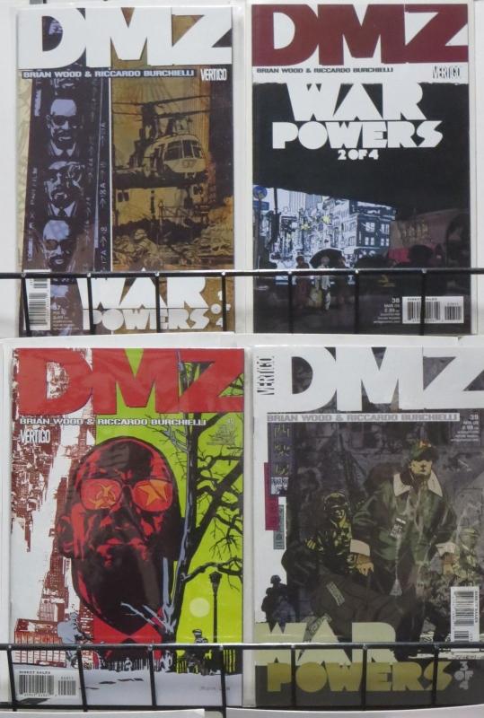 DMZ #37-40 (DC/Vertigo, 2005) VF-NM 'War Powers' complete story! Wood&Burchielli