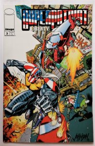 SuperPatriot: Liberty & Justice #3 (Sept 1995, Image) VF/NM