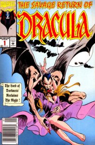 Savage Return of Dracula, The #1 (Newsstand) VG ; Marvel | low grade comic Tomb 