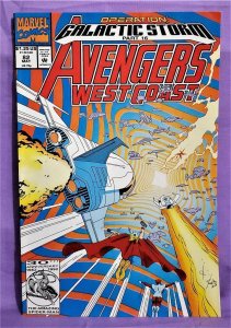 AVENGERS WEST COAST #82 - 88 Annual #7 Spider-Woman Origin (Marvel 1992)