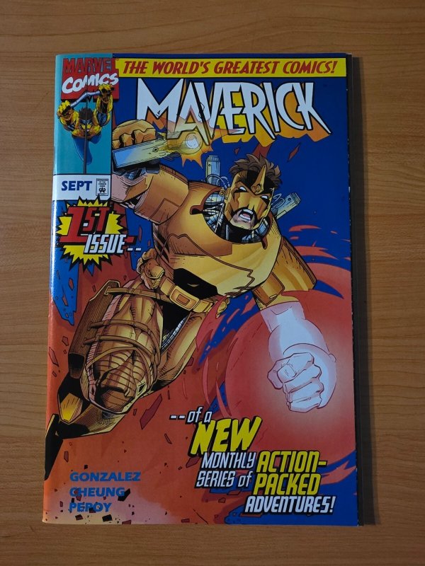Maverick #1 Direct Market Edition ~ NEAR MINT NM ~ 1997 Marvel Comics