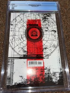 Department of Truth 1, 1:10 Oswald Secret Variant (2020), CGC Graded 9.8