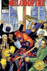 Bloodfire #7 Lightning Comics December Dec 1993 (VFNM)
