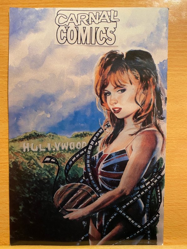 CARNAL COMICS PRESENTS Sarah-Jane Hamilton #1, 2,  and 3 (1994) Re-Visionary