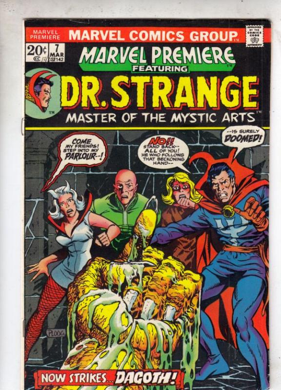 Marvel Premier #7 (Mar-73) VF/NM High-Grade Dr. Strange