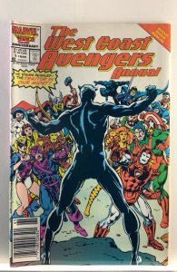 West Coast Avengers Annual #1 Newsstand Edition (1986)