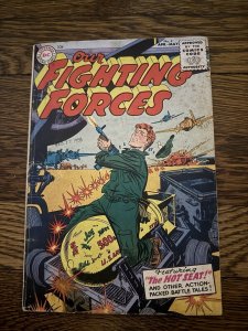 Our Fighting Forces #4 (DC Comics 1955) [GD/VG] “The Hot Seat!”