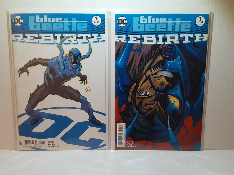 BLUE BEETLE #1 AND #1 VARIANT - REBIRTH - JAMIE REYES - FREE SHIPPING 