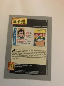 BLUE BEETLE #3 card : 1992 DC Universe Series 1, NM/M, Impel, Brett Breeding art