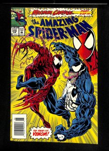 Amazing Spider-Man #378 Newsstand Variant Maximum Carnage Part 3 Venom!