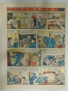 Superman Sunday Page #937 by Wayne Boring from 10/13/1957 Size ~11 x 15 inches