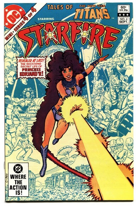 TALES OF THE NEW TEEN TITANS #4-STARFIRE-NM-HIGH GRADE-UNREAD