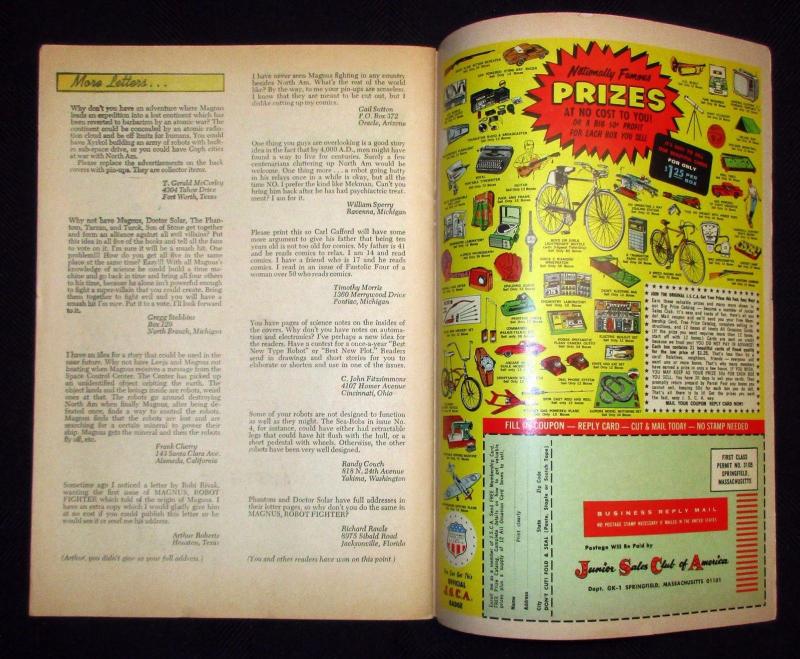 Magnus Robot Fighter 4000 AD #10 (Gold Key, 1965) - FN/VF