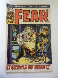 Adventure Into Fear #8 (1972) GD/VG Condition moisture stains