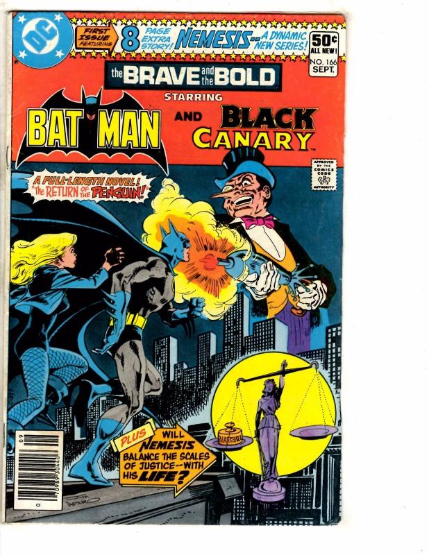 5 Brave & The Bold DC Comic Books # 166 167 168 169 170 Batman Hawkman Atom TW57