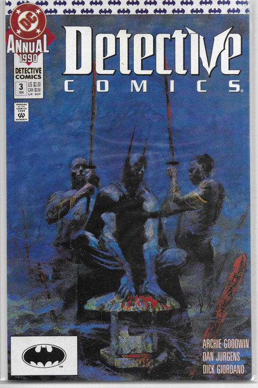 Detective Comics   vol. 1  Annual   # 3 FN Jurgens/Giordano, Alcatena cover