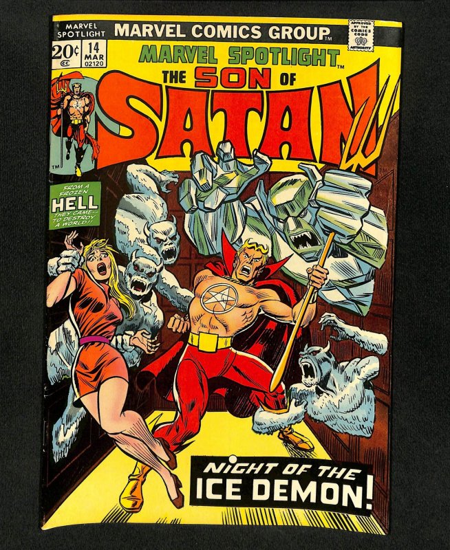 Marvel Spotlight #14 Son of Satan!