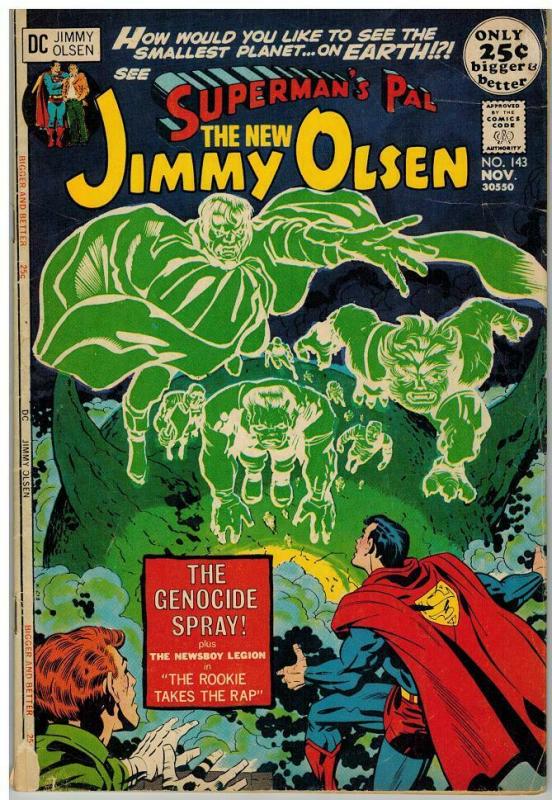 JIMMY OLSEN 143 G-VG Nov. 1971 COMICS BOOK