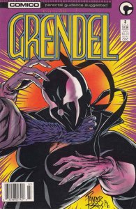 Grendel (2nd Series) #3 (Newsstand) VG ; COMICO | low grade comic Matt Wagner