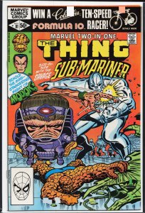 Marvel Two-in-One #81 (1981) Namor the Sub-Mariner