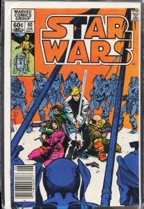 Star Wars #60 Newsstand Edition (1982) Star Wars [Key Issue]