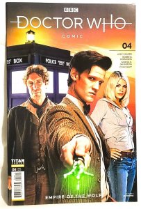 DOCTOR WHO Empire of the Wolf #1 - 4 Andrew Leung Photo Cover B Titan Comics