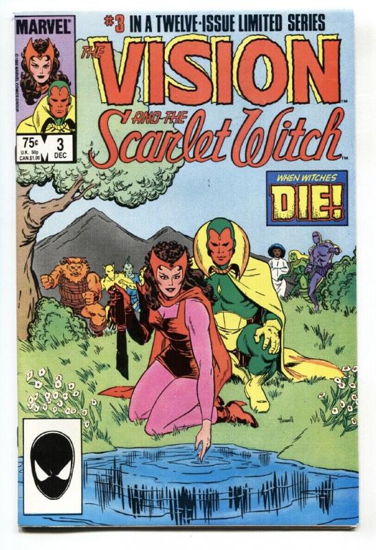 Vision and the Scarlet Witch #3-1985-comic book-Infinity War