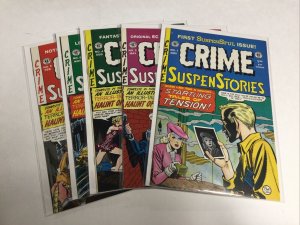 EC Comics Crime Suspenstories 1 3 4 5 6 Nm Near Mint Reprints