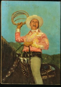 GENE AUTRY COMICS #32-PHOTO COVER-DELL VG