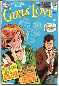 GIRLS' LOVE STORIES #114-DC ROMANCE-GREAT COVER G