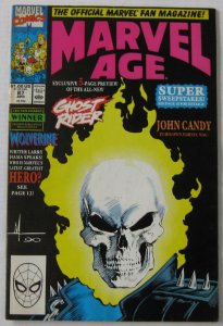 Marvel Age #87 (Apr 1990, Marvel), VG (4.0), 5 page preview of new Ghost Rider