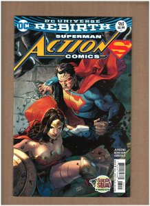 Action Comics #960 DC Rebirth 2016 Wonder Woman Superman Doomsday NM- 9.2