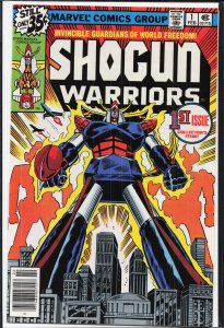 Shogun Warriors #1 (1979) The Shogun Warriors