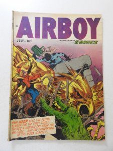 Airboy Comics Vol 9 #6 (1952) VG+ Condition