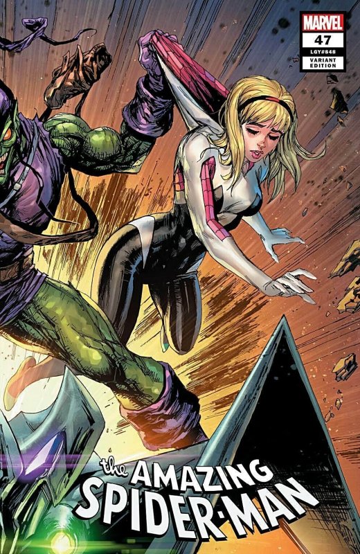 MARVEL AMAZING SPIDER-MAN #47 TYLER KIRKHAM CONNECTING TRADE DRESS VARIANT