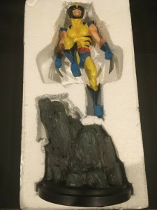 WOLVERINE Bowen Designs Full Size Painted Statue, Yellow Version,2001, #421/3500