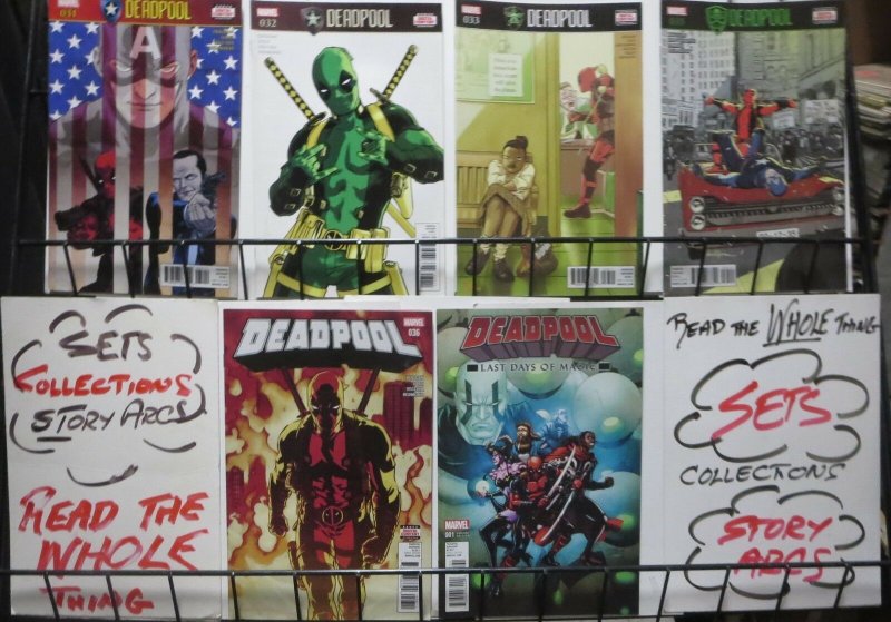 DEADPOOL MEGA-COLLECTION! 38 ISSUES!Third series,fourth series,Despicable,VFNM 