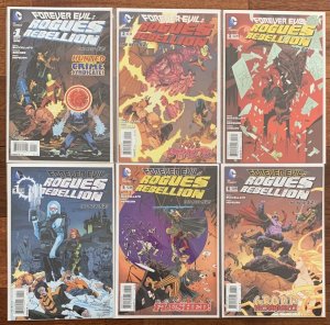 Forever Evil Rogues Rebellion #1,2,3,4,5,6 DC Comics The New 52 Set 2013