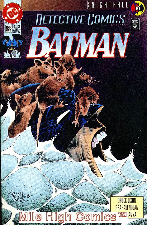 DETECTIVE COMICS  (1937 Series)  (DC) #663 Good Comics Book 