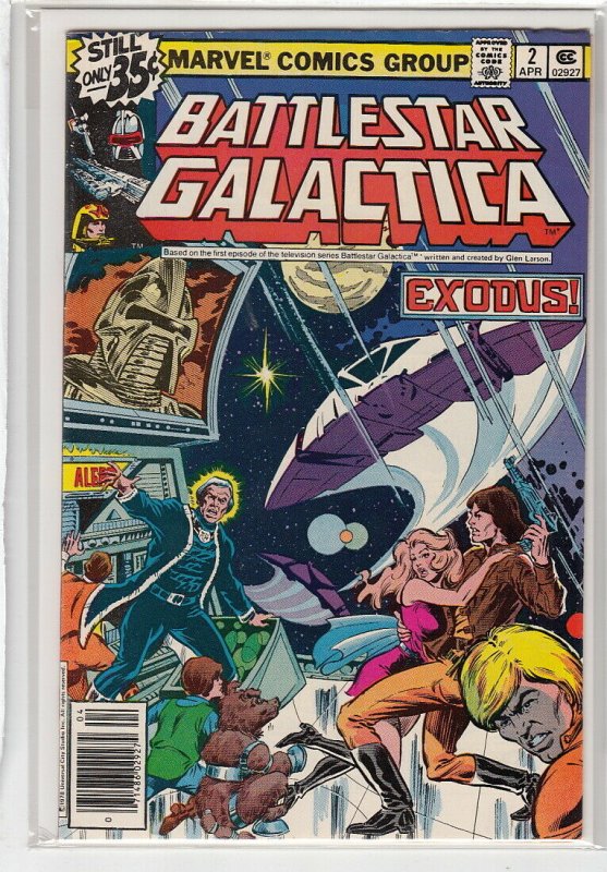 BATTLESTAR GALACTICA (1979 MARVEL) #2 VG -01837