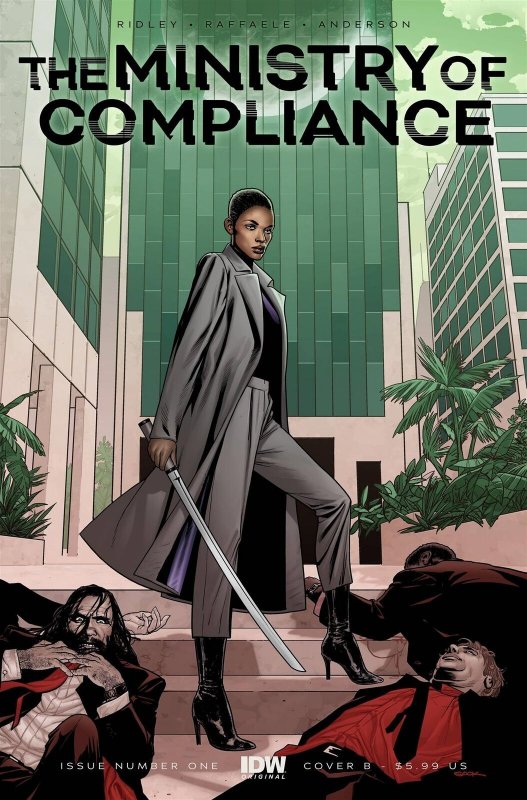 The Ministry Of Compliance #1 Cvr B Sook Idw-prh Comic Book
