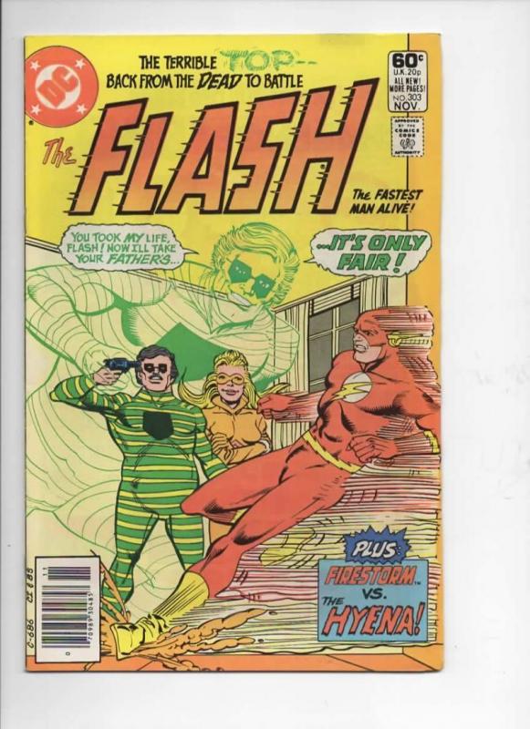 FLASH #301 302 303 304, FN, 4 issues, 1981, more in store, DC