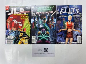 3 DC comic books JLA Classified #4 Justice League Cry #3 JL Elite #2 89 KM19