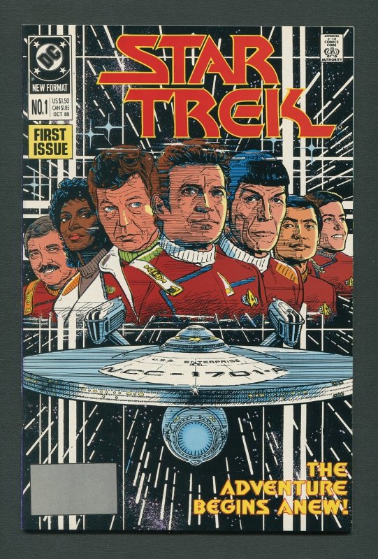 Star Trek #1  / 9.6 - 9.8 NM-MT  October 1989