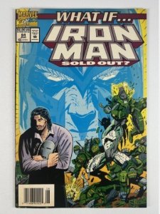 WHAT IF #64 IRON MAN SOLD OUT MARVEL COMICS 1994 DIRECT ED TONY STARK MAGNETO NM