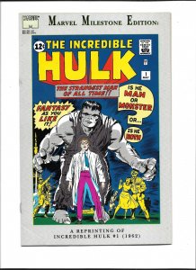 Marvel Milestone Edition: Incredible Hulk #1 - JC Penny Marvel Vintage Pack
