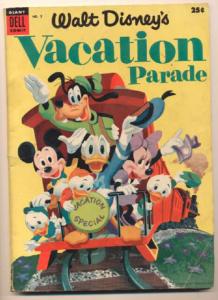 Dell Giant Comics: Vacation Parade   #5, VG+ (Actual scan)