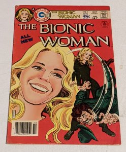 Bionic Woman #1 (Oct 1977, Charlton) VG/FN 5.0 