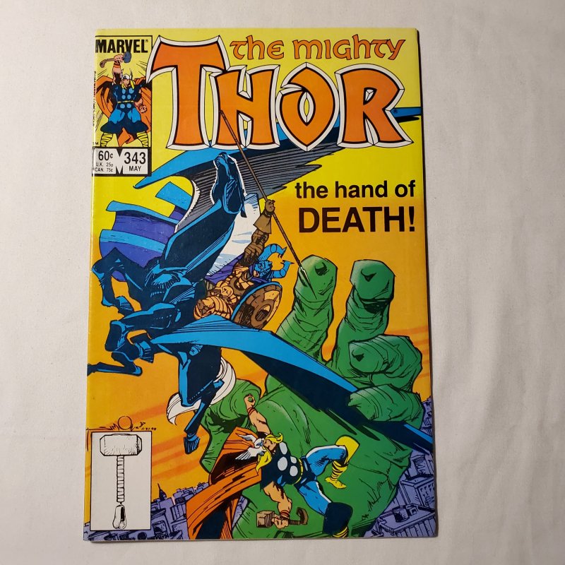 Thor 343 Very Fine/Near Mint Cover by Walt Simonson